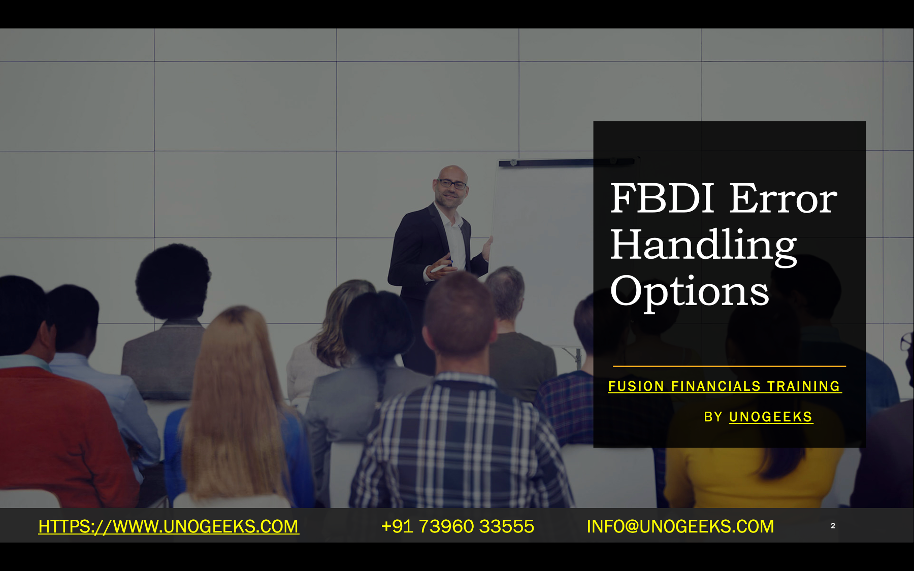 FBDI Error Handling Options