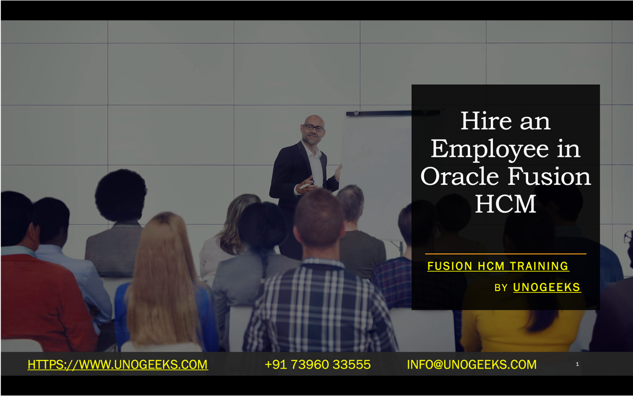 hire an employee in oracle fusion hcm