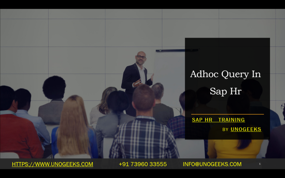 Adhoc Query In Sap Hr