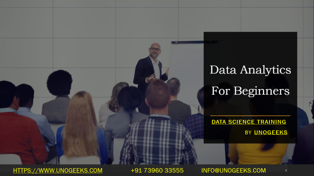 Data Analytics For Beginners