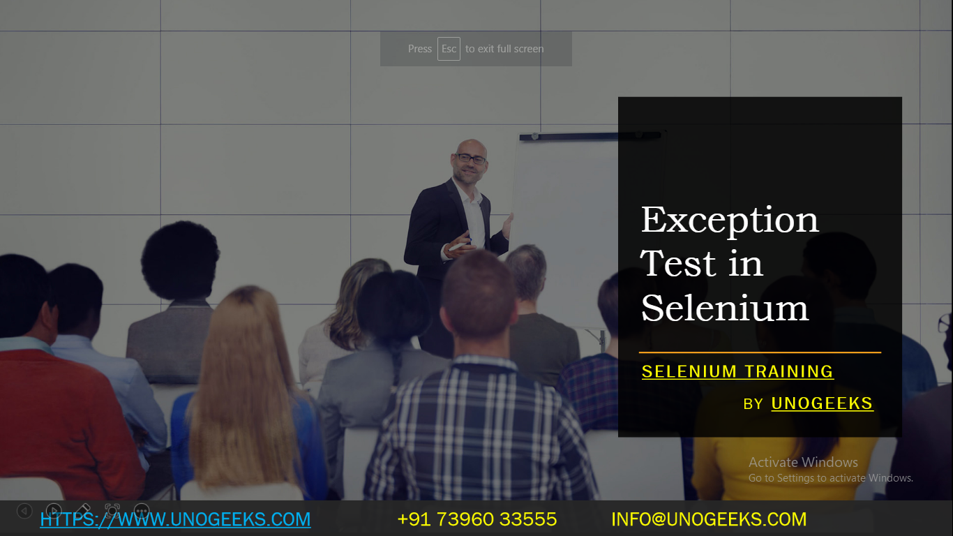 exception-test-in-selenium