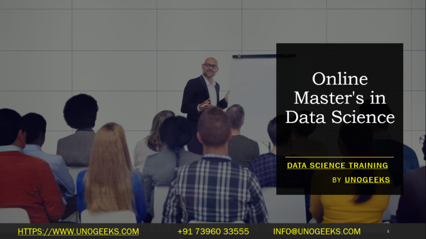 Online Master's In Data Science