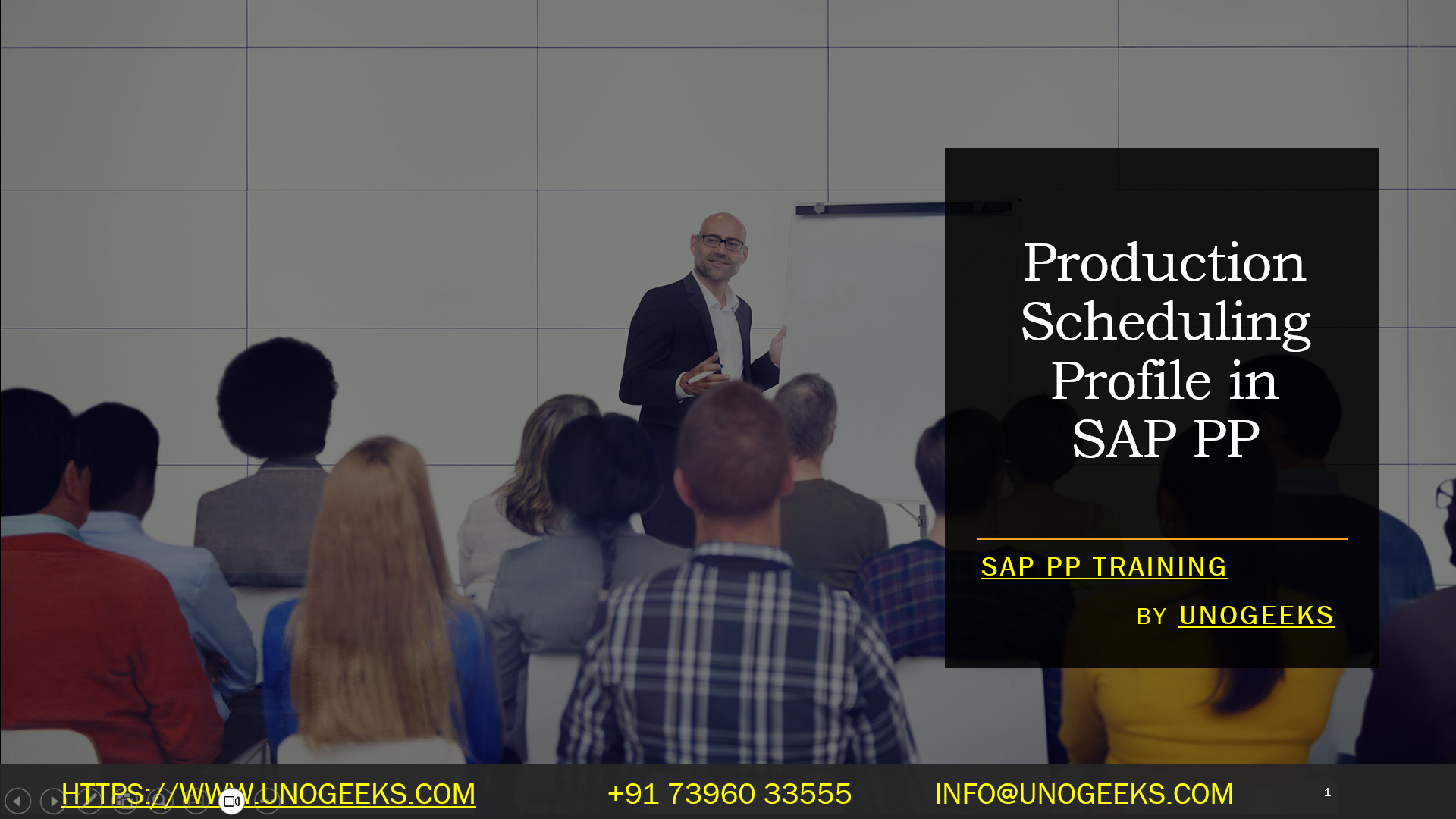 Production Scheduling Profile In Sap Pp