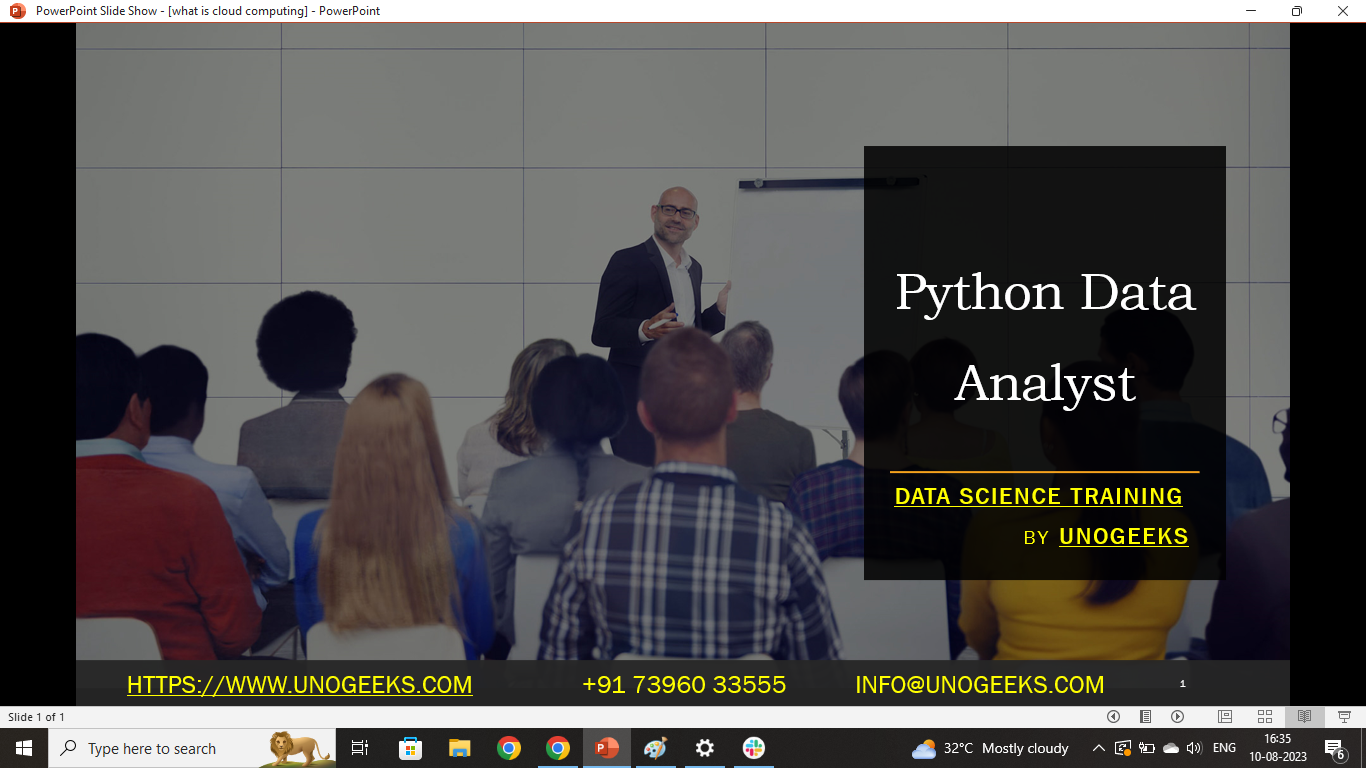 Python Data Analyst