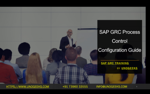 SAP GRC Process Control Configuration Guide
