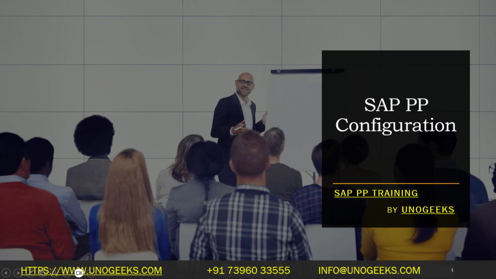 SAP PP Configuration