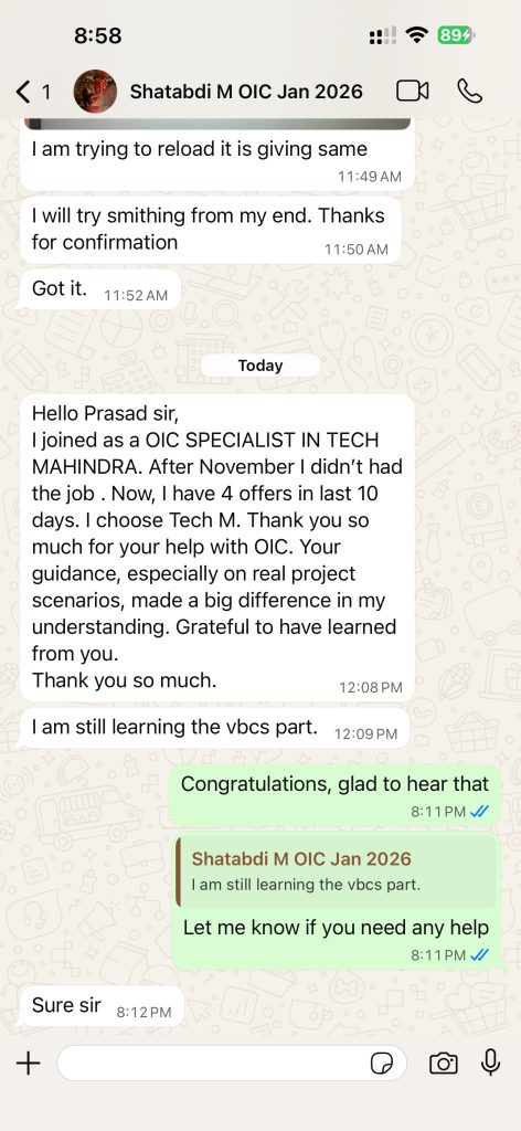 Shatabdi M OIC Tech M