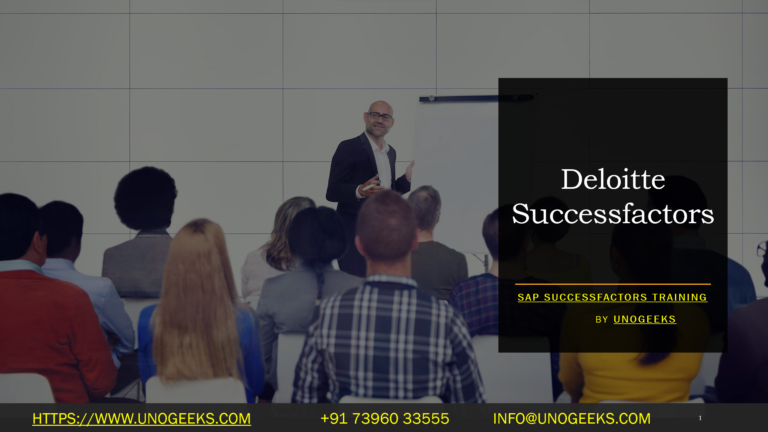Deloitte Successfactors