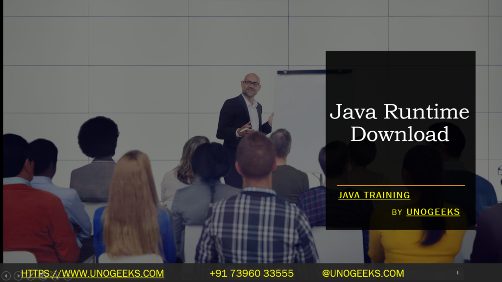 Java Runtime Download