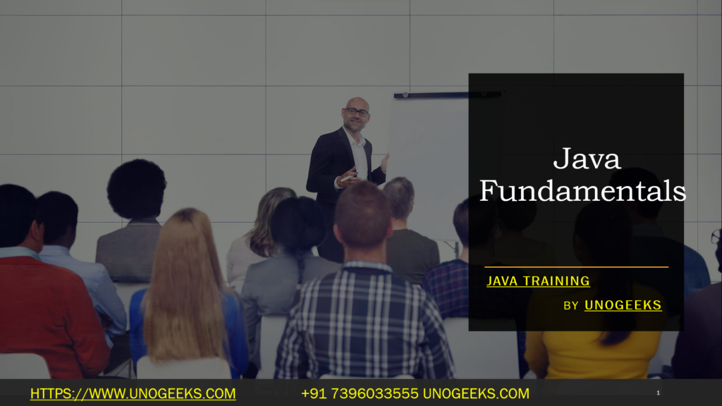 Java Fundamentals
