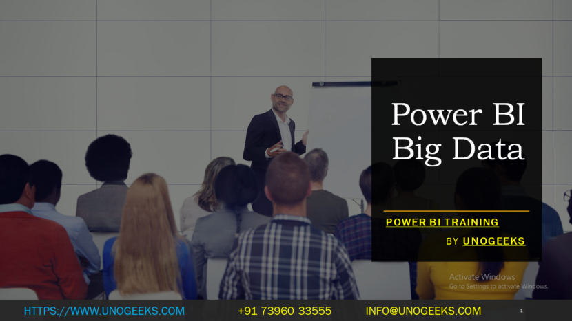 Power BI Big Data