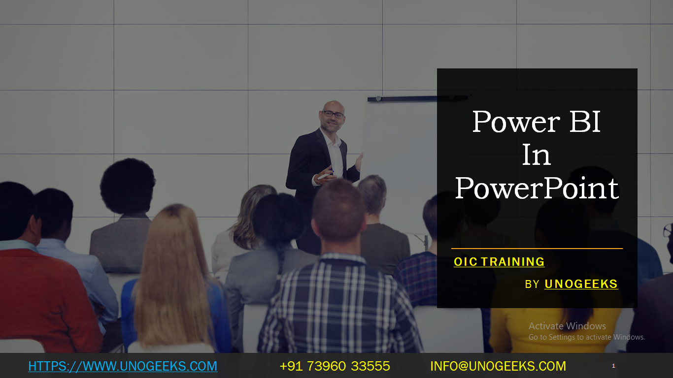 Power BI In PowerPoint - UnoGeeks