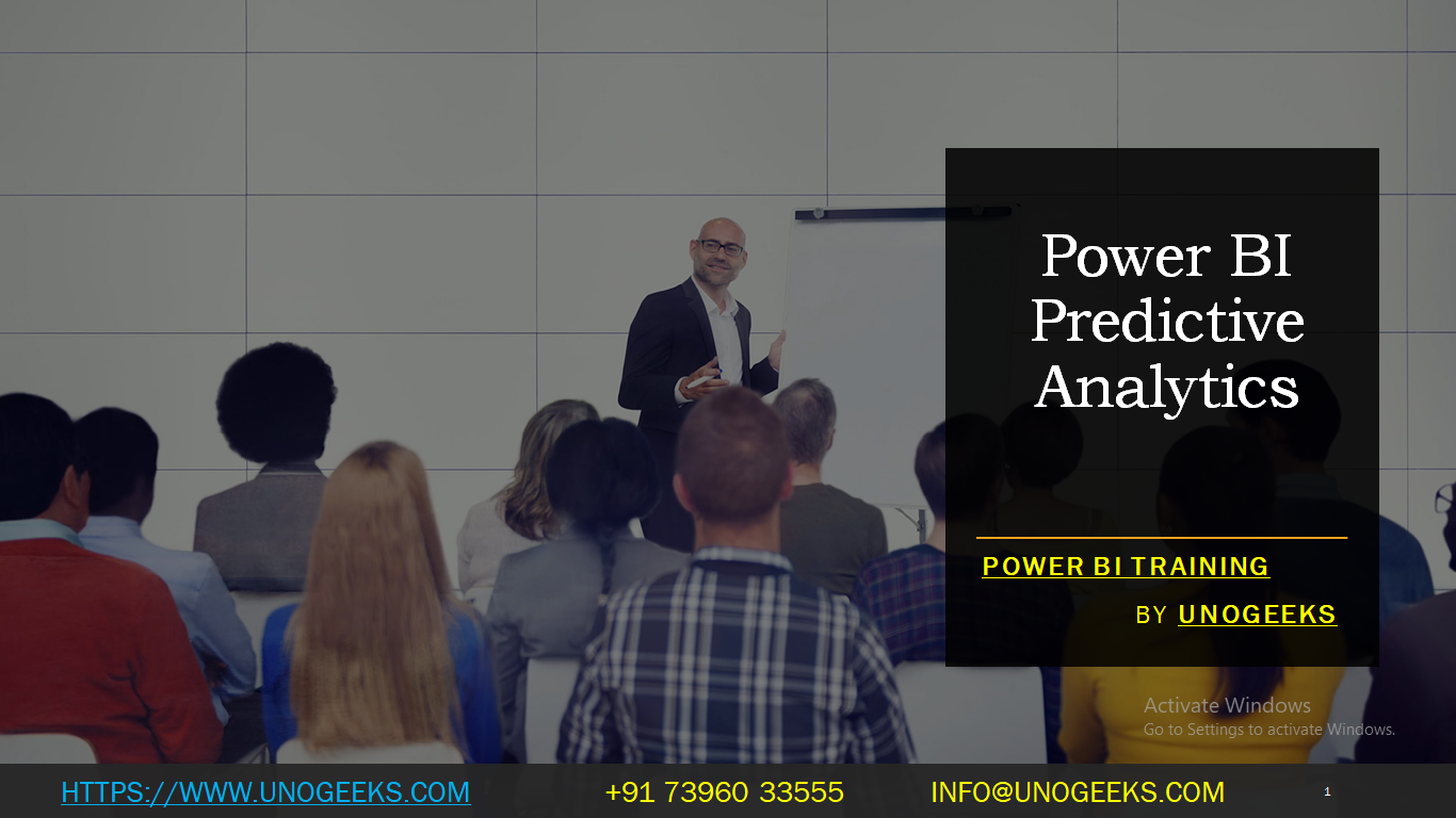 Power Bi Predictive Analytics 