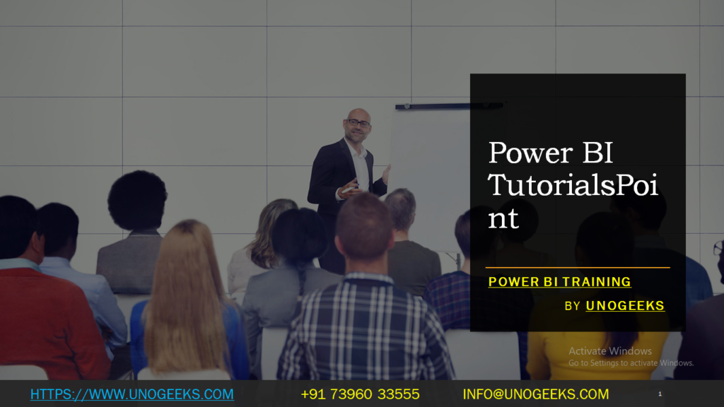 Powerbi TutorialsPoint Powerbi tutorialspoint